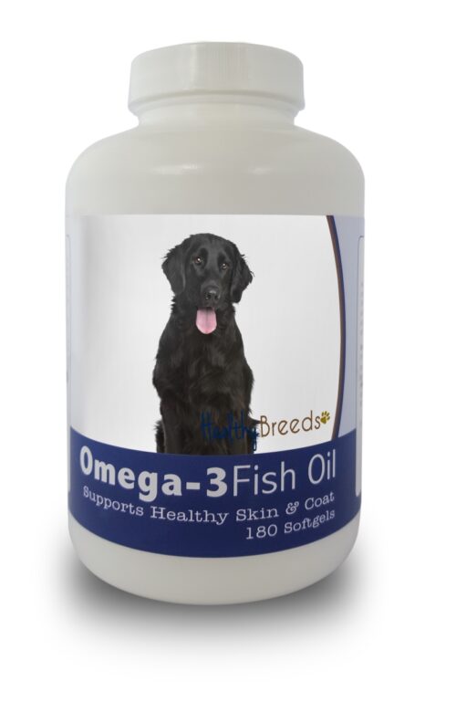 840235141419 French Bulldog Omega-3 Fish Oil Softgels, 180 Count