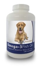 840235141600 Labrador Retriever Omega-3 Fish Oil Softgels, 180 Count