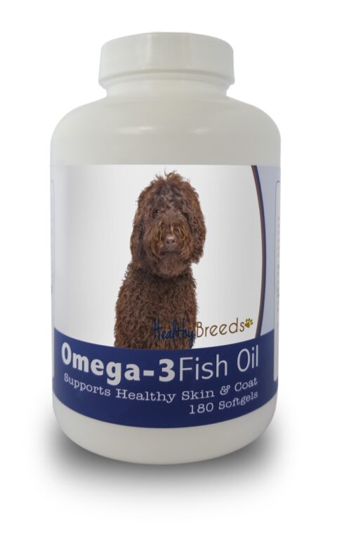 840235141648 Labradoodle Omega-3 Fish Oil Softgels, 180 Count
