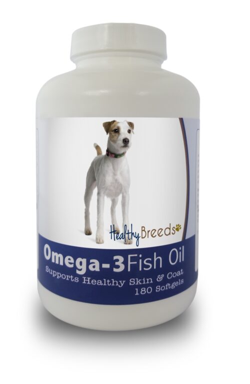 840235141846 Parson Russell Terrier Omega-3 Fish Oil Softgels, 180 Count
