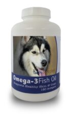 840235141976 Siberian Husky Omega-3 Fish Oil Softgels - 180 count