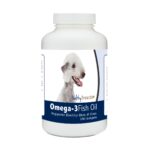 840235183839 Bedlington Terrier Omega-3 Fish Oil Softgels, 180 Count