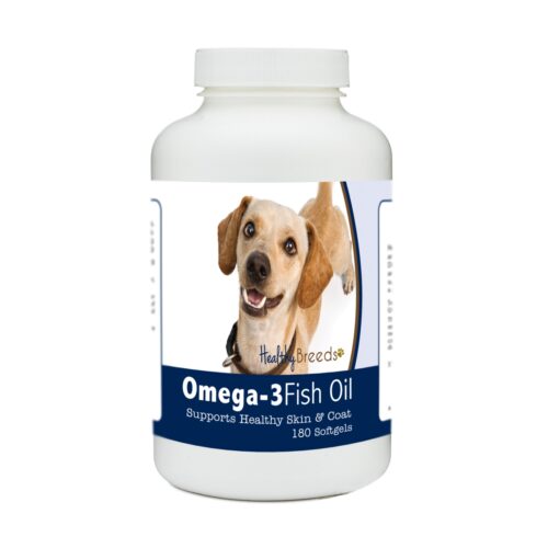 840235183938 Chiweenie Omega-3 Fish Oil Softgels, 180 Count