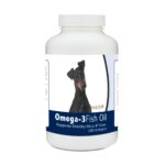 840235184232 Manchester Terrier Omega-3 Fish Oil Softgels, 180 Count