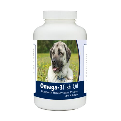 840235185130 Anatolian Shepherd Dog Omega-3 Fish Oil Softgels, 180 Count