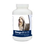 840235185253 Bearded Collie Omega-3 Fish Oil Softgels, 180 Count