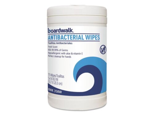 BWK458WEA 8 x 5.4 in. Antibacterial Wipes, Fresh Scent