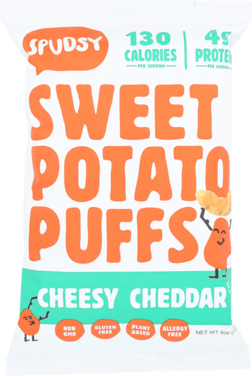 KHLV00332640 Cheddar Sweet Potato Puffs, 4 oz