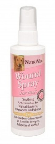 Nutri Vet 99822-9 Wound Spray For Dogs - 4 oz