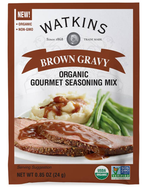 310160 0.87 oz Ssning Mix Organic Brown Gravy Gourmet - Pack of 12