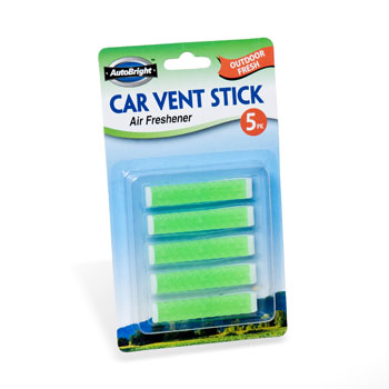 3304 Air Freshener Outdoor Fresh Car Vent Stick Carded