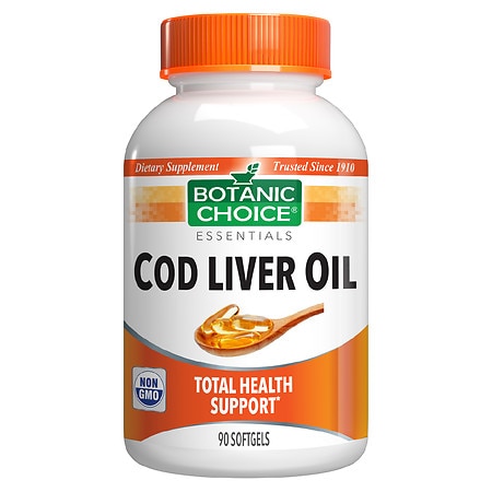 Botanic Choice Cod Liver Oil with Vitamins A & D - 90.0 ea