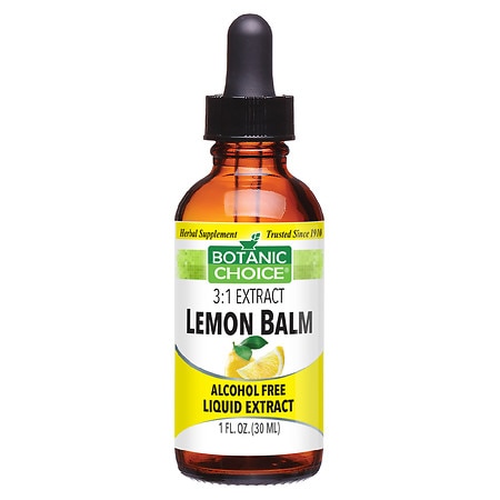 Botanic Choice Lemon Balm Liquid Extract - 1.0 OZ