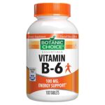 Botanic Choice Vitamin B-6 100mg - 100.0 ea