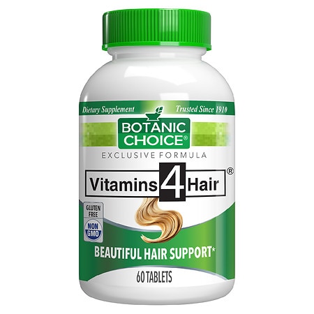 Botanic Choice Vitamins 4 Hair - 60.0 ea