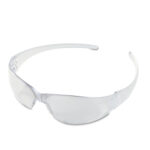 CK110BX Checkmate Wraparound Safety Glasses, Clear Polycarbonate Frame, Clear Lens