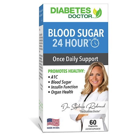 Diabetes Doctor Blood Sugar 24 Hour Daily Support - 60.0 ea
