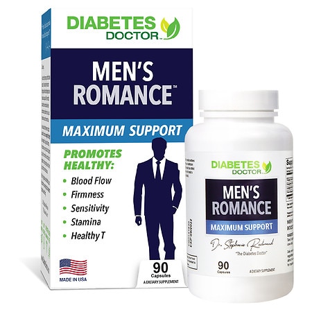 Diabetes Doctor Men's Romance Natural Booster Capsules - 90.0 EA