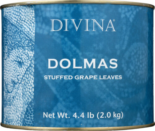 Divina KHFM00286457 4.4 lbs Bulk Dolmas Stuffed Grape Leaves