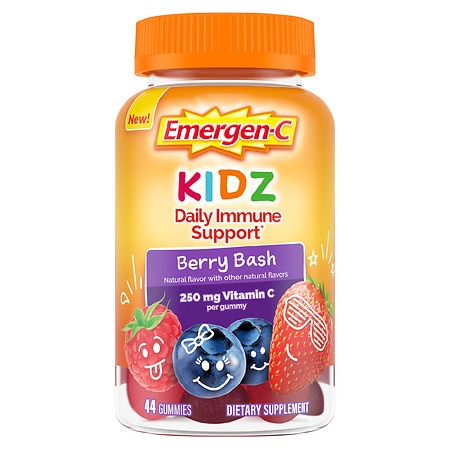 Emergen-C Immune Support Gummies for Kids Berry Bash - 44.0 ea
