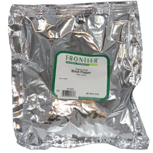 Frontier Natural Products BG13194 Frontier Pepper, Black Coarse - 1x1LB