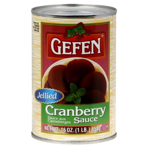 Gefen KHLV00111072 16 oz Jellied Cranberry Sauce