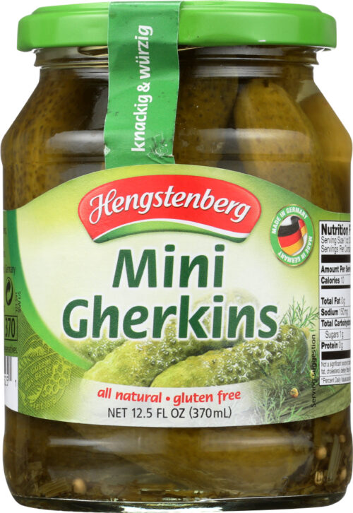 KHLV00301543 12.5 oz Pickle Knax Mini Crunchy Gherkins