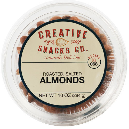 KHLV00306950 Roasted Salted Almonds Cup, 10 oz