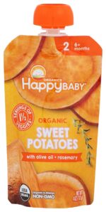 KHRM00379894 4 oz Organic Sweet Potato & Olive Baby Food