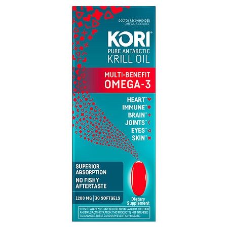 Kori Pure Antarctic Krill Oil 1200 mg - 30.0 EA