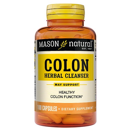 Mason Natural Colon Herbal Cleanser, Capsules - 100.0 ea