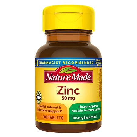 Nature Made Zinc 30 mg Tablets - 100.0 ea
