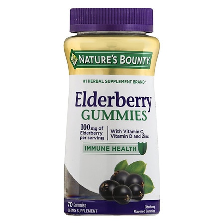 Nature's Bounty Elderberry Gummies - 70.0 ea
