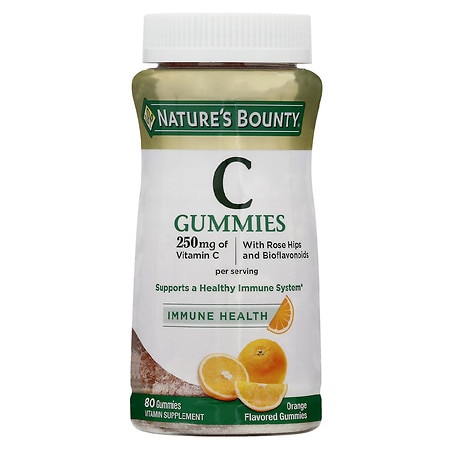 Nature's Bounty Vitamin C Immune Support Gummies Orange - 80.0 ea