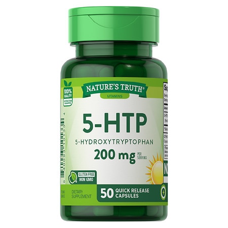 Nature's Truth 5-HTP (5-Hydroxytryptophan) 200 mg, Capsules - 50.0 ea