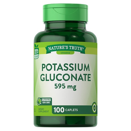 Nature's Truth Potassium Gluconate 595 mg - 100.0 ea