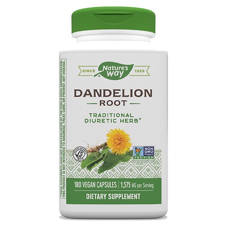 Nature's Way Dandelion Root Vegan Capsules - 180.0 EA
