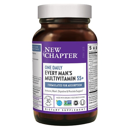 New Chapter Every Man's One Daily 55+, Multivitamin - 30.0 ea
