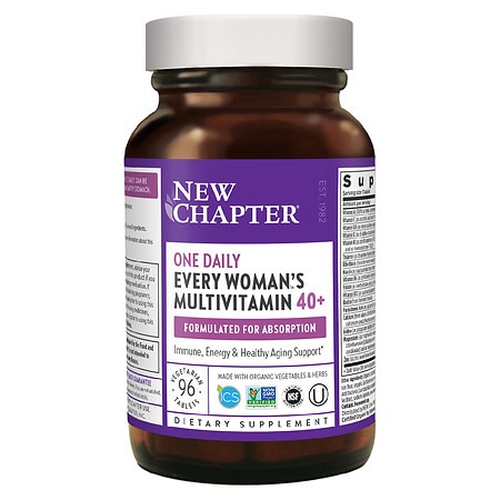 New Chapter Every Woman's One Daily 40+, Multivitamin - 96.0 ea