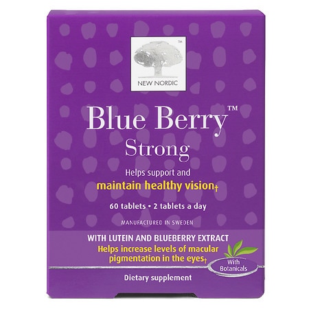 New Nordic Blue Berry Strong Eyesight and Vision Supplement - 60.0 ea