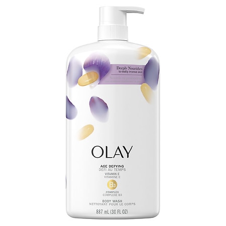 Olay Age Defying Vitamin E Body Wash Pump - 30.0 fl oz