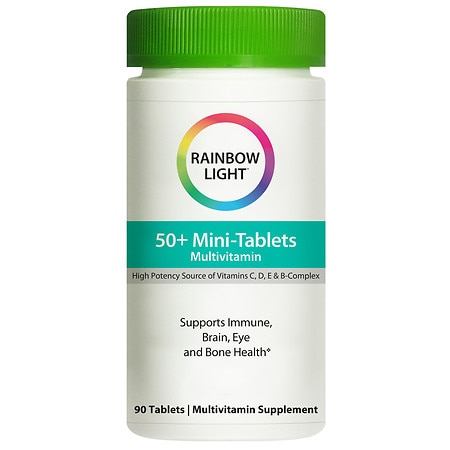 Rainbow Light 50+ Mini-Tablets Multivitamin - 90.0 ea