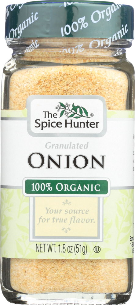 The Spice Hunter KHFM00845644 1.8 oz 100 Percentage Organic Onion Granulated Spice