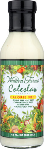 Walden Farms KHFM00901611 12 oz Caloried Free Dressing Coleslaw