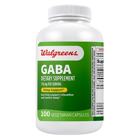 Walgreens GABA 750mg - 100.0 ea