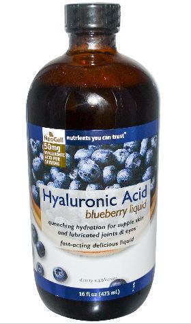 1185180 Hyaluronic Acid Blueberry Liquid 16 fl oz - 473 ml - 12 oz