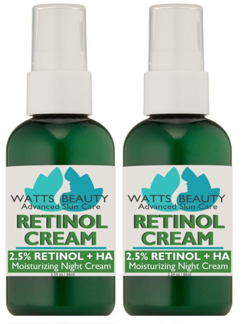 2.5% Retinol Cream for Radiant Smooth Skin - 4.48 oz