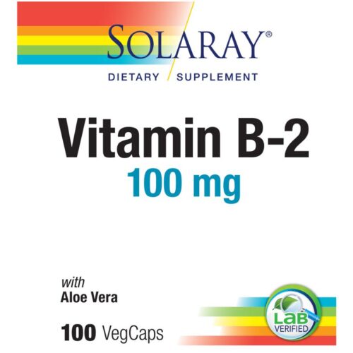 234932 Vitamin B-2 Capsules, 100 Count