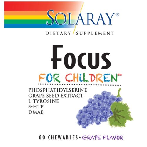 234945 Focus for Children Dietary Supplement, 60 Count