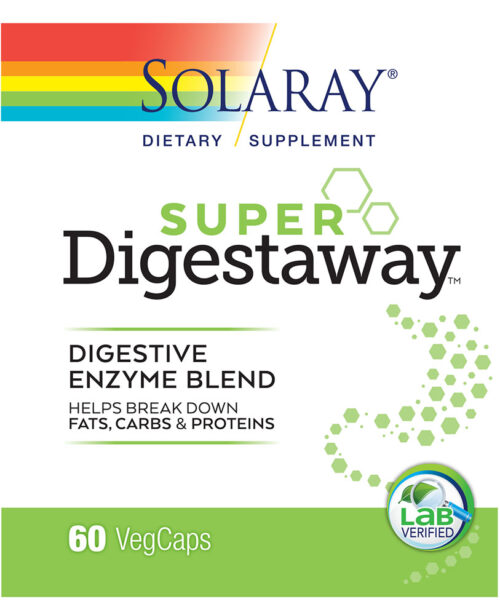234958 Super Digestaway Digestive Enzyme Blend Dietary Supplement, 60 Count